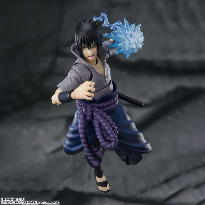 Load image into Gallery viewer, Bandai - S.H.Figuarts - Naruto Shippuden: Sasuke Uchiha (He Who Bears All Hatred)
