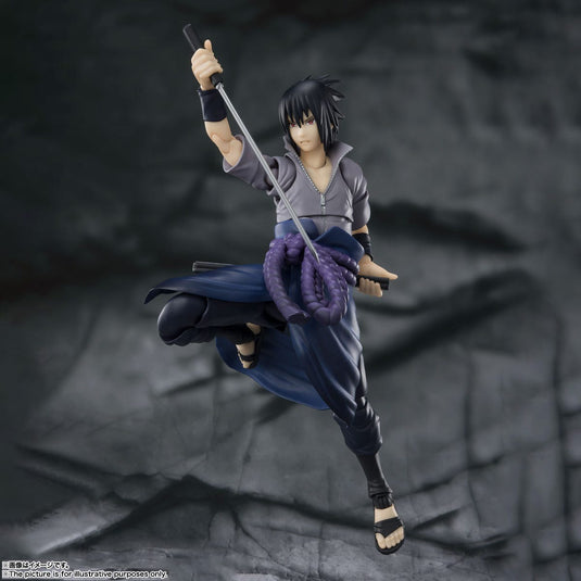 Bandai - S.H.Figuarts - Naruto Shippuden: Sasuke Uchiha (He Who Bears All Hatred)