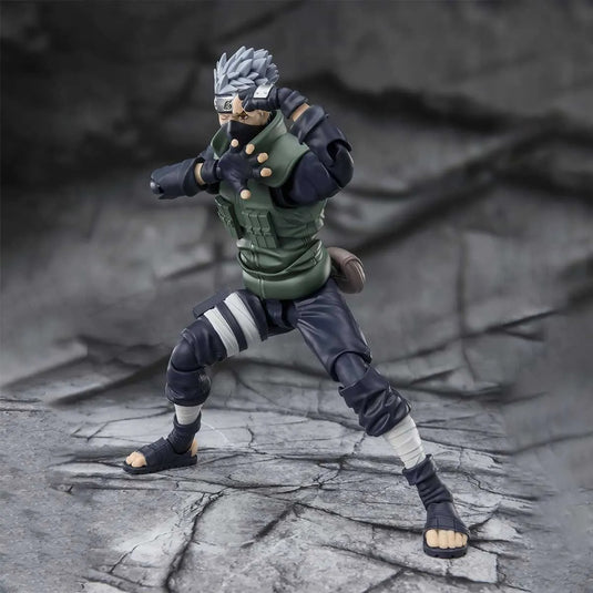 Bandai - S.H.Figuarts - Naruto Shippuden: Kakashi Hatake (The Famed Sharingan Hero)