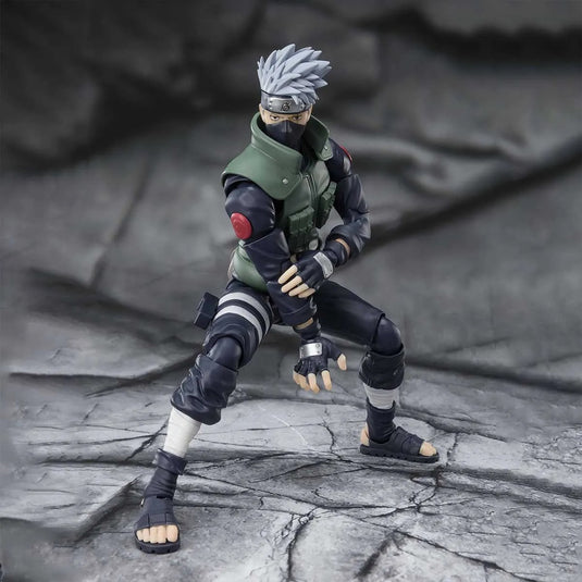 Bandai - S.H.Figuarts - Naruto Shippuden: Kakashi Hatake (The Famed Sharingan Hero)