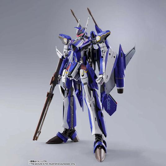 Bandai - Macross Delta Movie: Absolute Live!!!!!! DX Chogokin: YF-29 Durandal Valkirie (Maximilian Jenius Use)