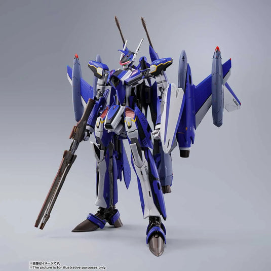 Bandai - Macross Delta Movie: Absolute Live!!!!!! DX Chogokin: YF-29 Durandal Valkirie (Maximilian Jenius Use)