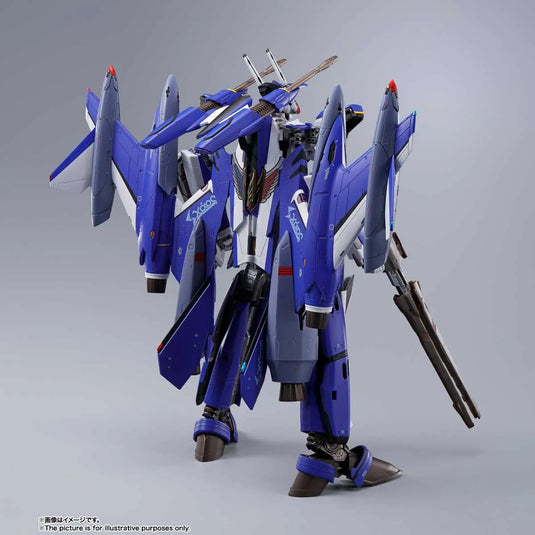 Bandai - Macross Delta Movie: Absolute Live!!!!!! DX Chogokin: YF-29 Durandal Valkirie (Maximilian Jenius Use)