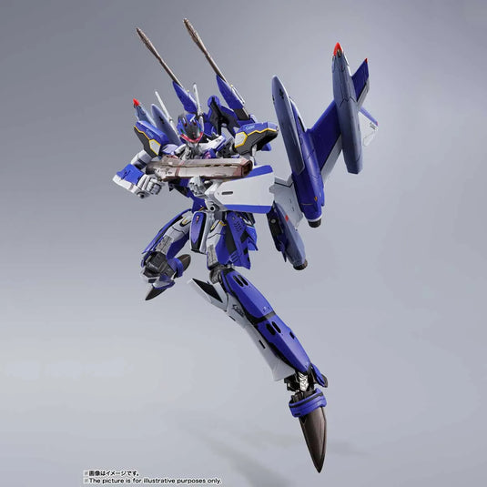 Bandai - Macross Delta Movie: Absolute Live!!!!!! DX Chogokin: YF-29 Durandal Valkirie (Maximilian Jenius Use)