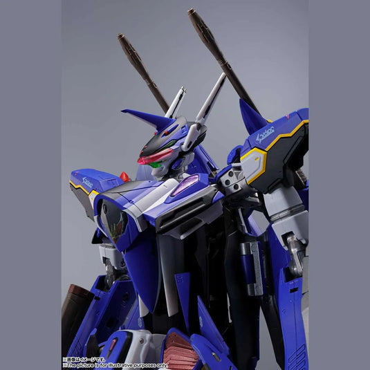 Bandai - Macross Delta Movie: Absolute Live!!!!!! DX Chogokin: YF-29 Durandal Valkirie (Maximilian Jenius Use)