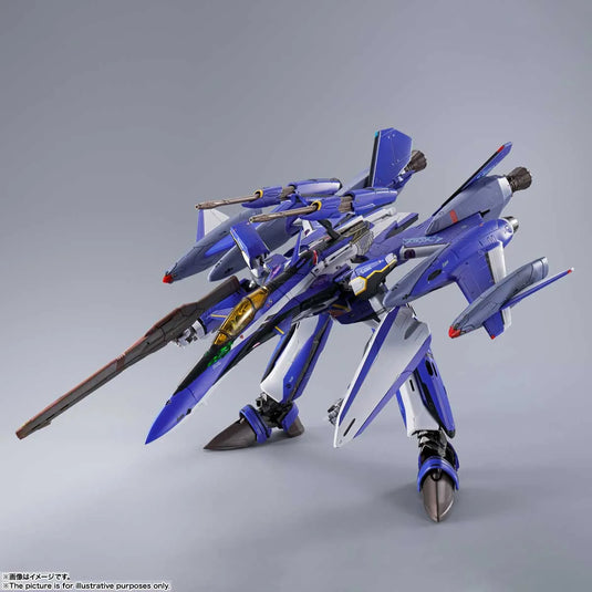 Bandai - Macross Delta Movie: Absolute Live!!!!!! DX Chogokin: YF-29 Durandal Valkirie (Maximilian Jenius Use)