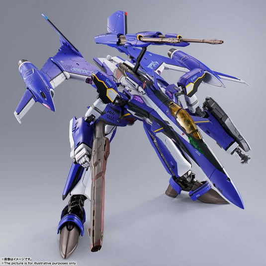 Bandai - Macross Delta Movie: Absolute Live!!!!!! DX Chogokin: YF-29 Durandal Valkirie (Maximilian Jenius Use)