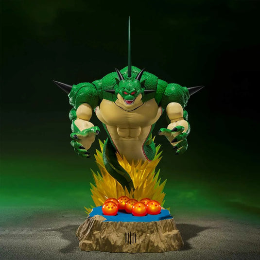 Bandai - S.H.Figuarts - Dragon Ball Z: Porunga and Dende Luminous Dragon Ball Set
