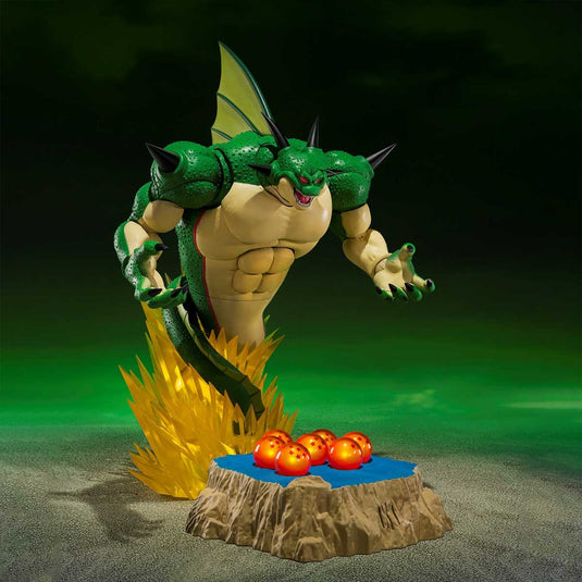 Bandai - S.H.Figuarts - Dragon Ball Z: Porunga and Dende Luminous Dragon Ball Set