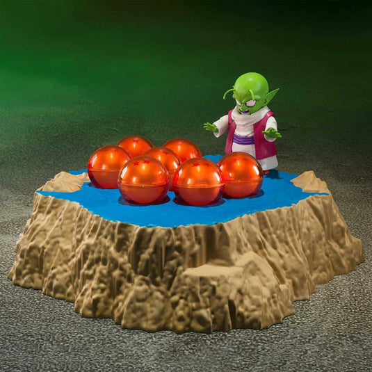 Bandai - S.H.Figuarts - Dragon Ball Z: Porunga and Dende Luminous Dragon Ball Set