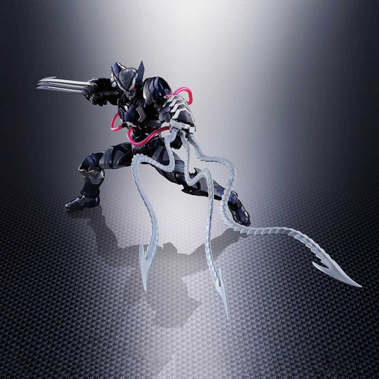 Bandai - S.H.Figuarts - Tech-On Avengers: Venom Symbiote Wolverine