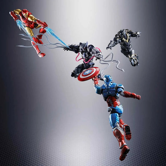 Bandai - S.H.Figuarts - Tech-On Avengers: Venom Symbiote Wolverine