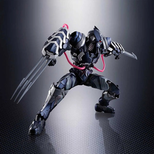 Bandai - S.H.Figuarts - Tech-On Avengers: Venom Symbiote Wolverine