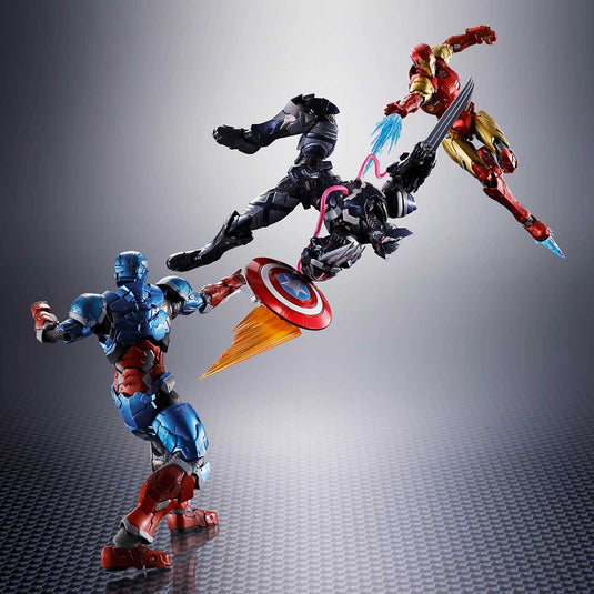 Bandai - S.H.Figuarts - Tech-On Avengers: Venom Symbiote Wolverine