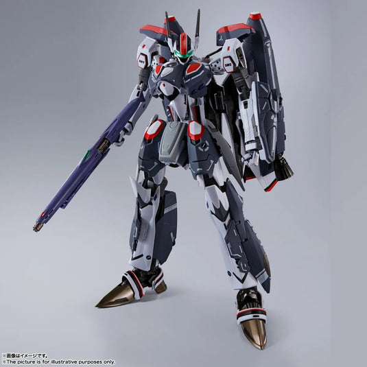 Bandai - Macross Frontier DX Chogokin: VF-25F Super Messiah Valkyrie (Alto Saotome Custom) Revival Ver.