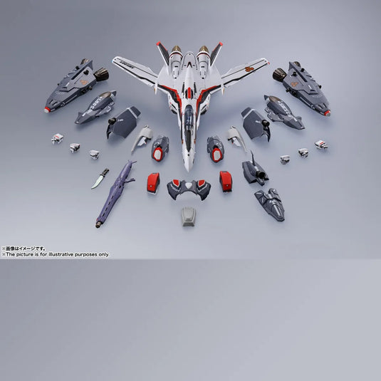 Bandai - Macross Frontier DX Chogokin: VF-25F Super Messiah Valkyrie (Alto Saotome Custom) Revival Ver.
