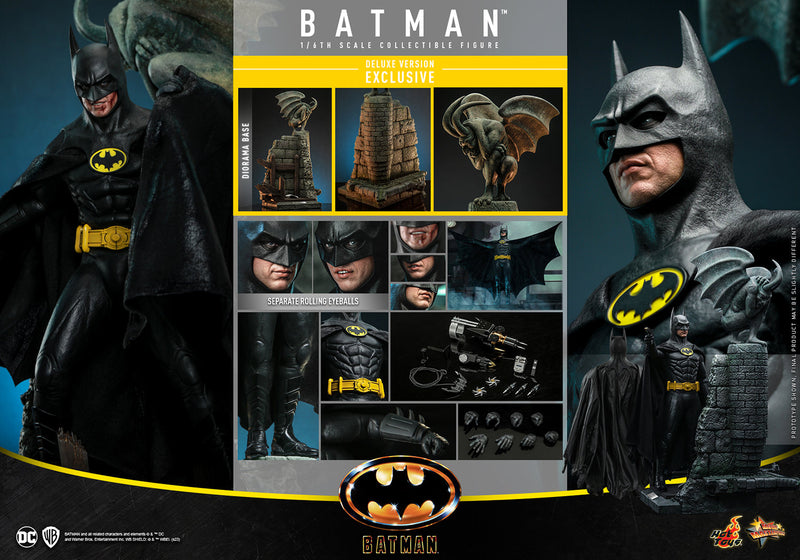 Load image into Gallery viewer, Hot Toys - Batman (1989): Batman (Deluxe)
