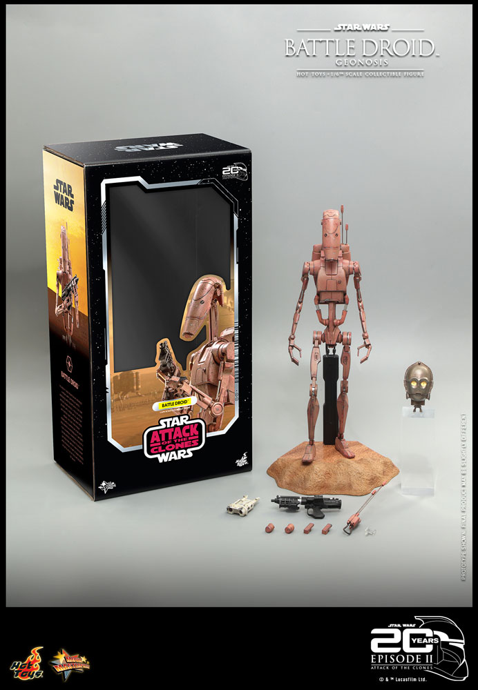Load image into Gallery viewer, Hot Toys - Star Wars: Attack of the Clones - Battle Droid (Geonosis)
