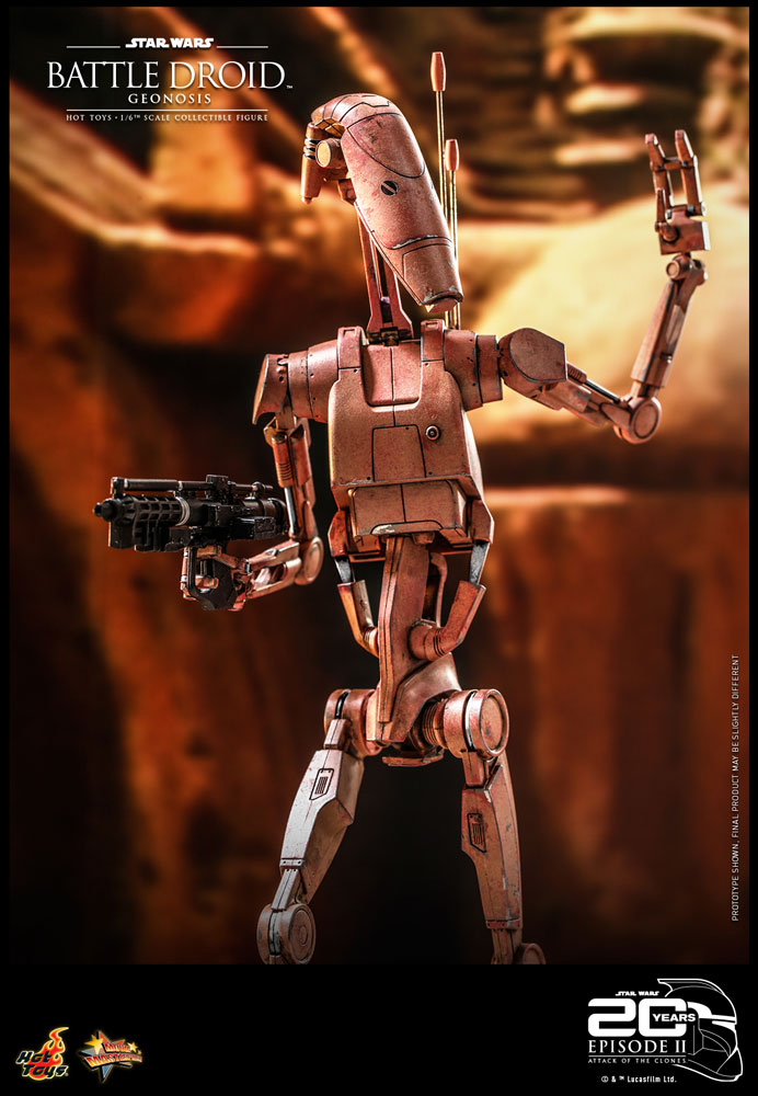 Load image into Gallery viewer, Hot Toys - Star Wars: Attack of the Clones - Battle Droid (Geonosis)
