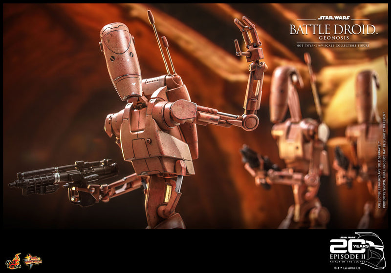Load image into Gallery viewer, Hot Toys - Star Wars: Attack of the Clones - Battle Droid (Geonosis)
