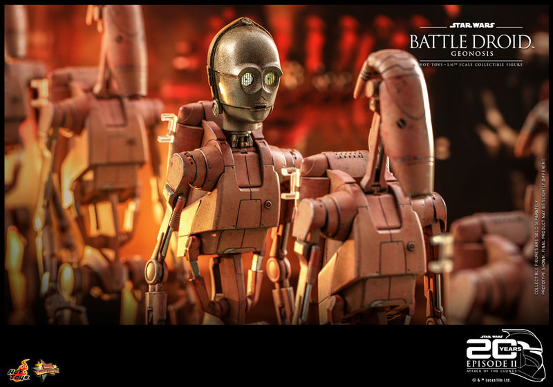 Load image into Gallery viewer, Hot Toys - Star Wars: Attack of the Clones - Battle Droid (Geonosis)
