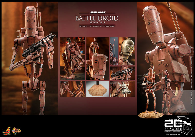 Load image into Gallery viewer, Hot Toys - Star Wars: Attack of the Clones - Battle Droid (Geonosis)
