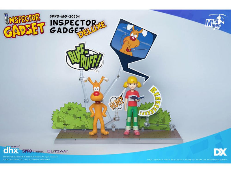 Load image into Gallery viewer, Blitzway - MEGAHERO Inspector Gadget: Inspector Gadget Deluxe Figure Set
