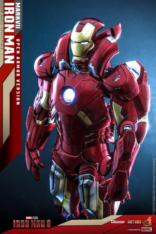 Load image into Gallery viewer, Hot Toys - Iron Man 3: Iron Man Mark VII (Open Armor Version)
