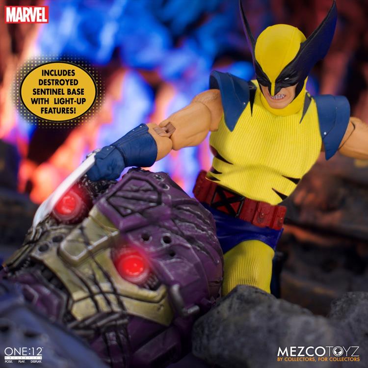 Load image into Gallery viewer, Mezco Toyz - One:12 X-Men: Wolverine Deluxe Steel Box Edition
