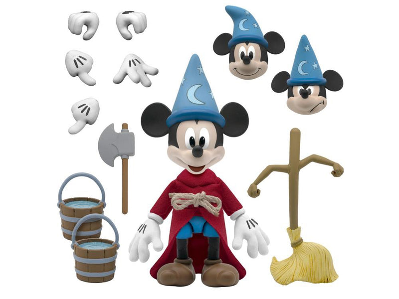 Load image into Gallery viewer, Super 7 - Disney Ultimates: The Sorcerer&#39;s Apprentice Mickey Mouse
