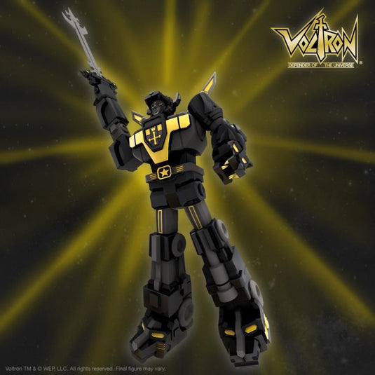 Super 7 - Voltron: Defender of the Universe Ultimates Voltron Figure (Galaxy Black)