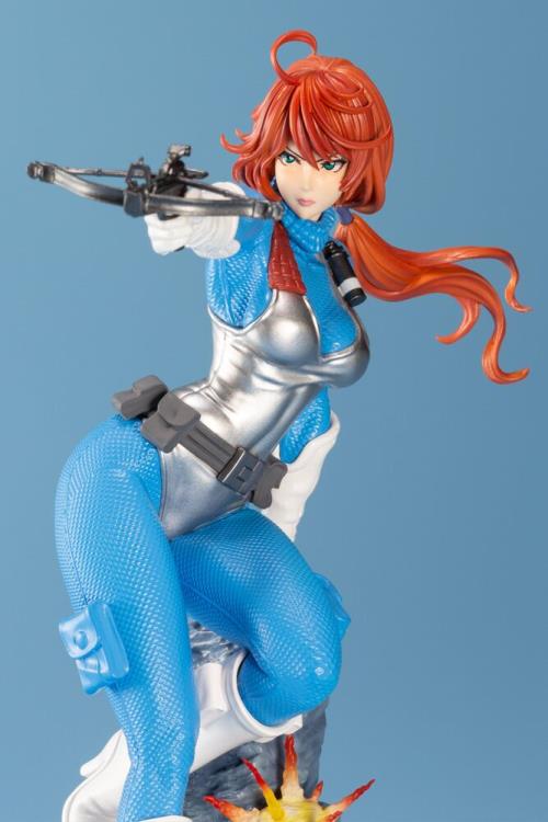 Load image into Gallery viewer, Kotobukiya - G.I. Joe Bishoujo Statue: Scarlett (Sky Blue Color)
