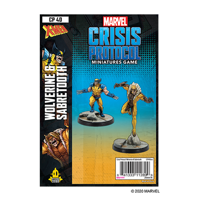 Atomic Mass Games - Marvel Crisis Protocol: Wolverine and Sabertooth