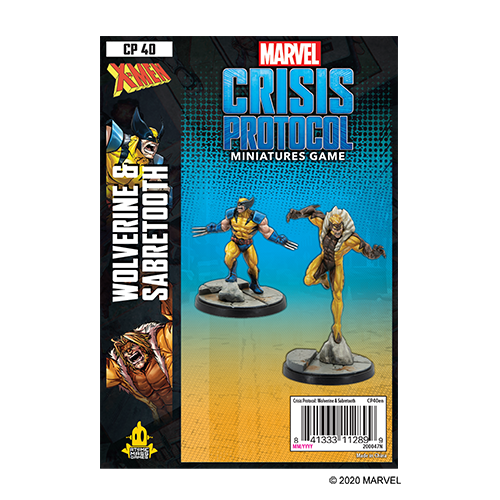 Load image into Gallery viewer, Atomic Mass Games - Marvel Crisis Protocol: Wolverine and Sabertooth
