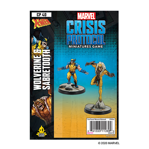 Atomic Mass Games - Marvel Crisis Protocol: Wolverine and Sabertooth