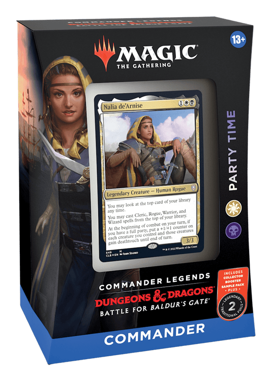 MTG - Commander Legends: Battle for Baldur's Gate Commander Deck - Party Time (WB)