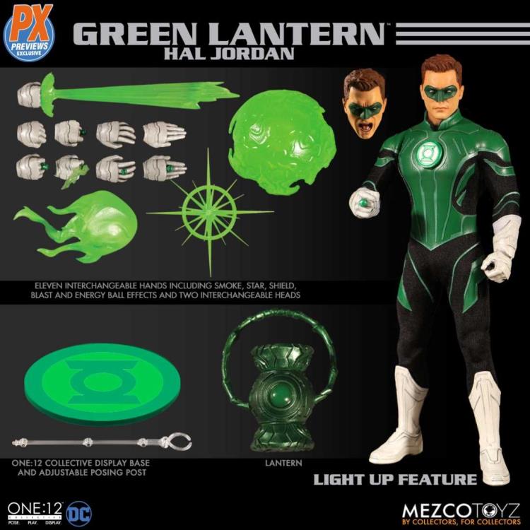 Load image into Gallery viewer, Mezco Toyz - One:12 Green Lantern Hal Jordan (PX Previews Exclusive)
