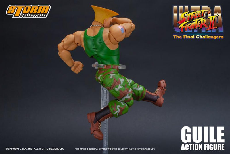 Load image into Gallery viewer, Storm Collectibles - Ultra Street Fighter II: The Final Challengers Guile 1/12 Scale
