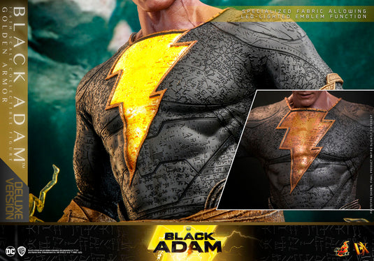 Hot Toys - Black Adam (Golden Armor) (Deluxe Version)