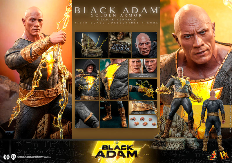 Load image into Gallery viewer, Hot Toys - Black Adam (Golden Armor) (Deluxe Version)
