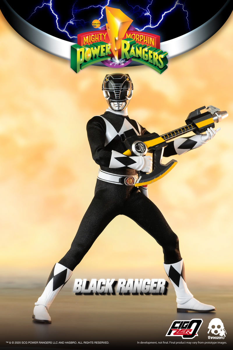 Load image into Gallery viewer, Threezero - Mighty Morphin Power Rangers - Black Ranger
