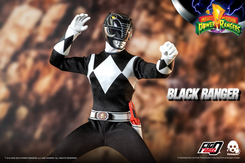 Load image into Gallery viewer, Threezero - Mighty Morphin Power Rangers - Black Ranger
