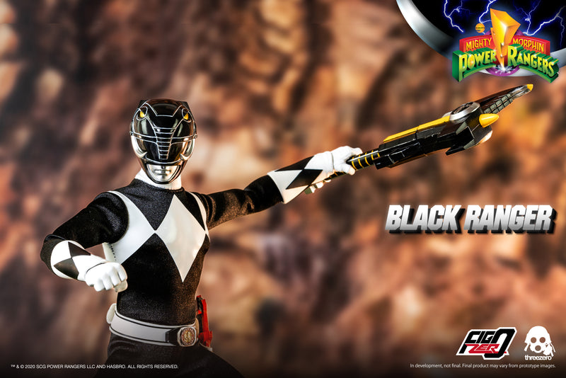 Load image into Gallery viewer, Threezero - Mighty Morphin Power Rangers - Black Ranger
