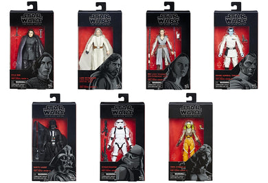 Star Wars the Black Series Wave 12 Set of 7