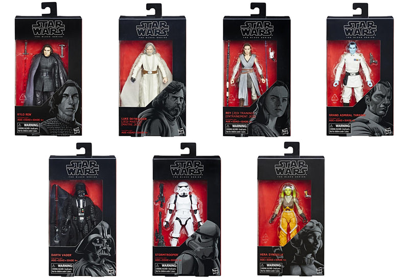 Load image into Gallery viewer, Star Wars the Black Series Wave 12 Set of 7
