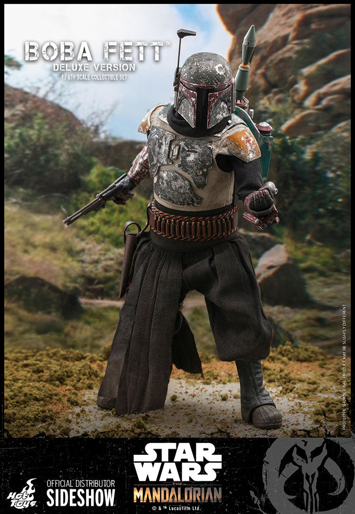 Load image into Gallery viewer, Hot Toys - Star Wars The Mandalorian: Boba Fett (Deluxe Version)
