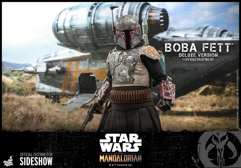 Load image into Gallery viewer, Hot Toys - Star Wars The Mandalorian: Boba Fett (Deluxe Version)
