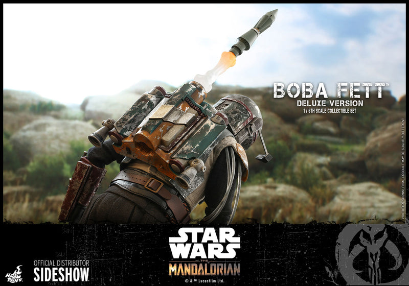 Load image into Gallery viewer, Hot Toys - Star Wars The Mandalorian: Boba Fett (Deluxe Version)
