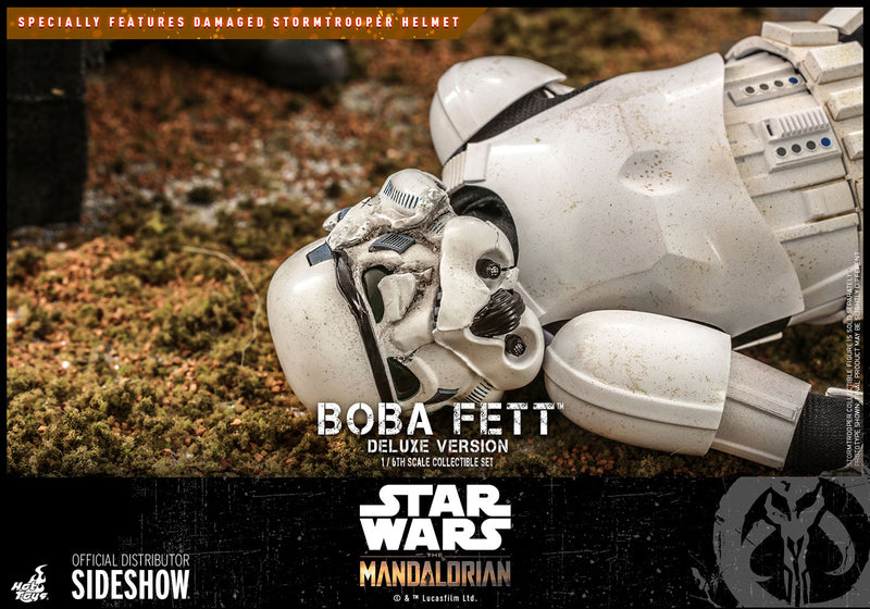 Load image into Gallery viewer, Hot Toys - Star Wars The Mandalorian: Boba Fett (Deluxe Version)
