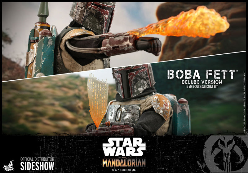 Load image into Gallery viewer, Hot Toys - Star Wars The Mandalorian: Boba Fett (Deluxe Version)
